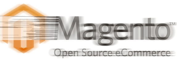 Logo: Magento. Open Source eCommerce. 