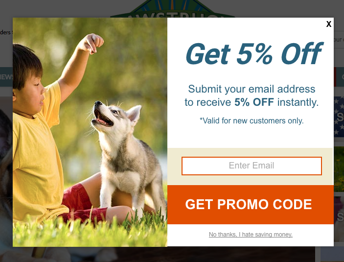 Pawstruck Offer Popup