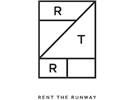 Logo: rent the runway.