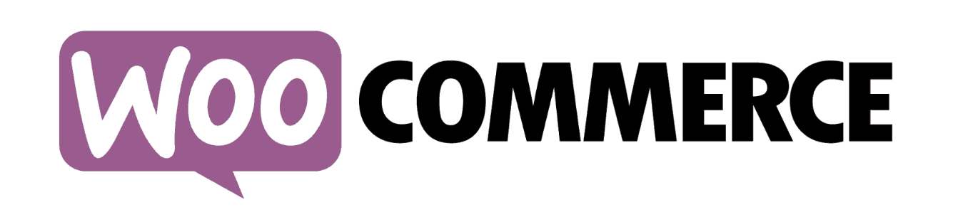 Logo: Woo Commerce.