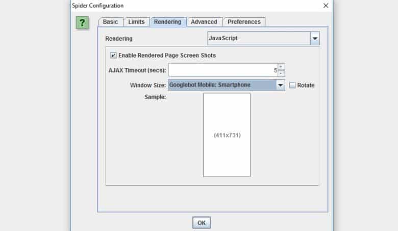 The Stalker - Screaming Frog Screenshot, Stalker Mode