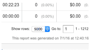  Show rows. 5000 is selected from a substance   box.