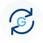 Icon: Google update. 