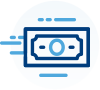 Icon: Fair pricing. 