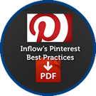 Icon: Inflow's Pinterest Best Practices. P D F download.