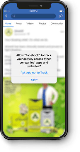cro-sound-good Mobile phone screen with notification