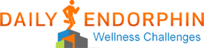 Logo: Daily Endorphin Wellness Challenges.