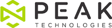 Logo: Peak Technologies.