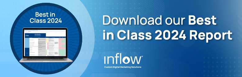 Download Our Best in Class 2024 Report. Logo: Inflow. Custom Digital Marketing Solutions.